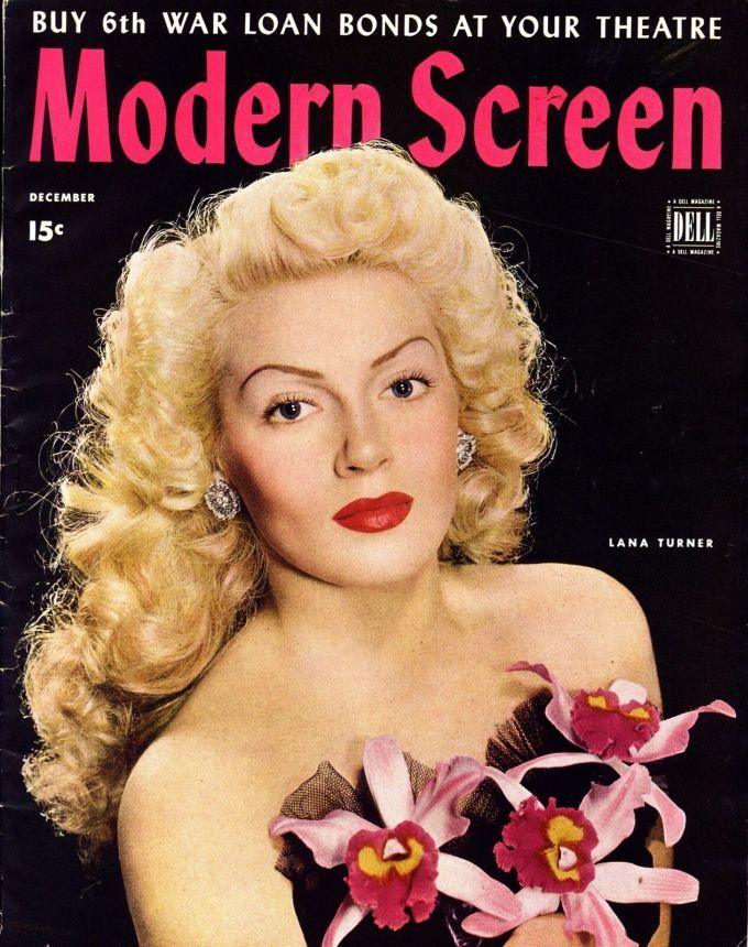 MODERN SCREEN magazine cover Issue 169 December 1944